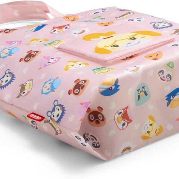 Animal Crossing Reusable Tote Eco Bag Nintendo Tokyo Osaka Pink Japan Wrapping - Picture 5 of 7